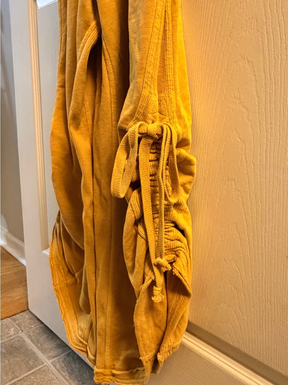 Daily Practice by Anthropologie Mustard Utility Cargo Jumpsuit XXS NWT $108 - Picture 3 of 8